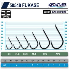 Owner 50548 Fukase Black İğne