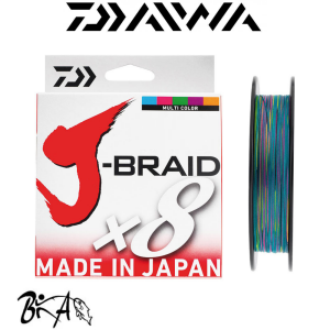 Daiwa JBraid 8B 300 M Multicolor İp Misina