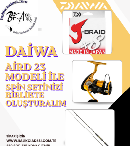 DAİWA ALTIN SERİSİ SET AİRD-CROSSCAST