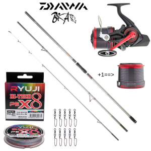 DAİWA USTA CROSSCAST SURF SET (HEDİYELİ)