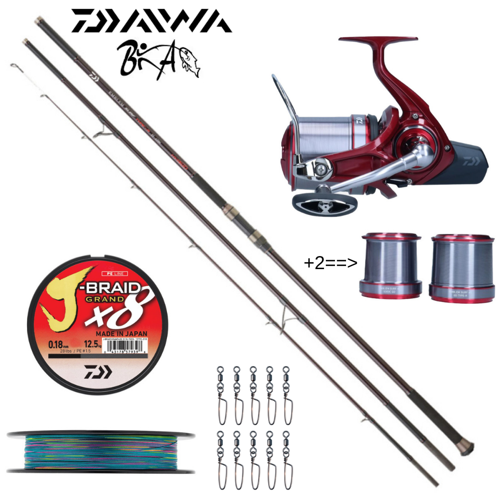 DAİWA ÜST SEGMENT SURF CASTİNG OLTA SETİ (HEDİYELİ)