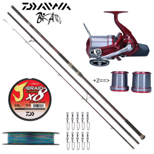 DAİWA ÜST SEGMENT SURF CASTİNG OLTA SETİ (HEDİYELİ)