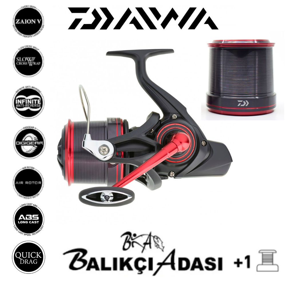Daiwa Crosscast S22 35 SCW 5000 QD Type R Surf Makara