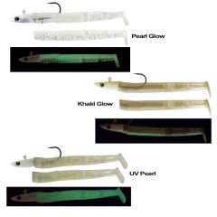 Ryuji Max Fish 110mm 12,5gr 2+1 Silikon Yem KHAKI GLOW
