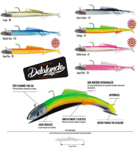 Delalande Fire Eel 130mm Silikon Yem