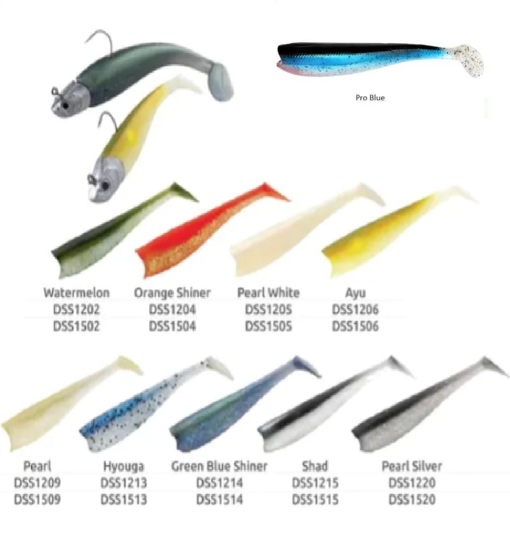 Daiwa Soft Shad Serisi 15 Cm Silikon Yem